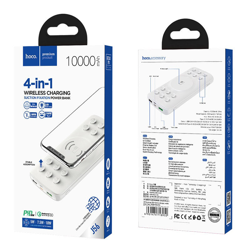 Power bank “J56 Sea power” 10000mAh wireless charging