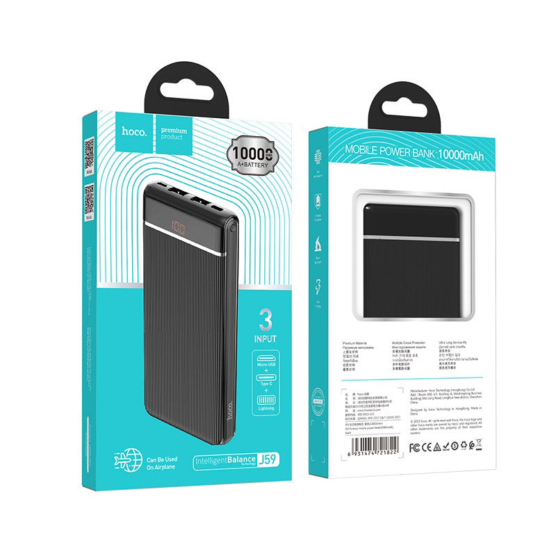Power bank “J59 Famous” 10000mAh