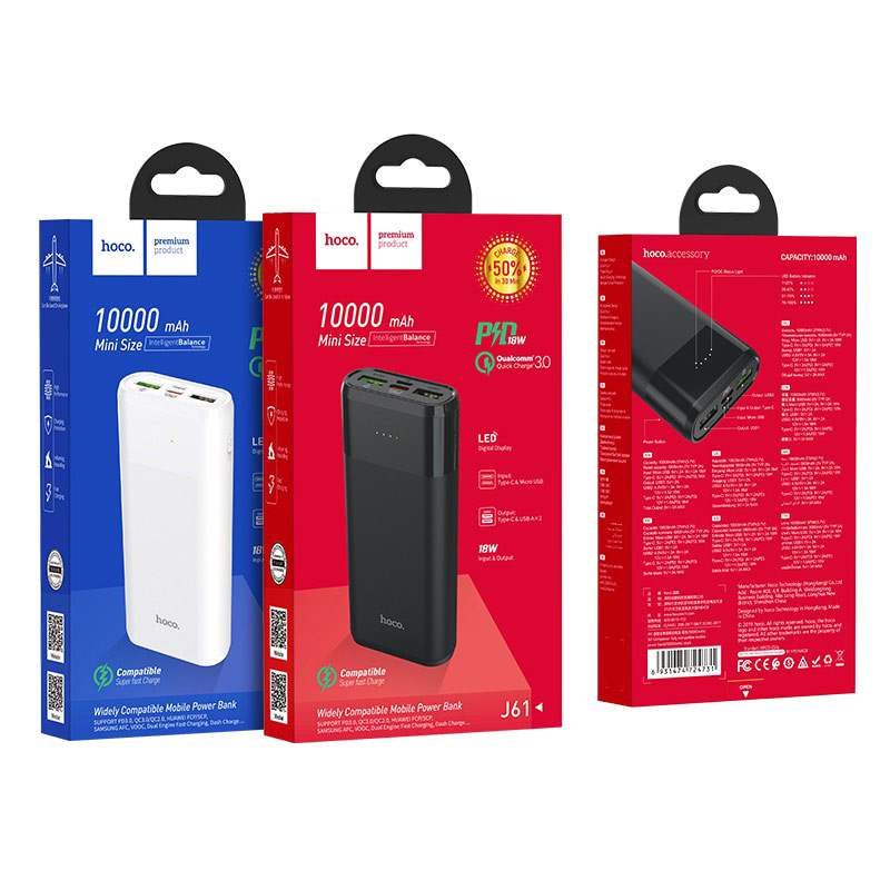 Power bank “J61 Companion” 10000mAh
