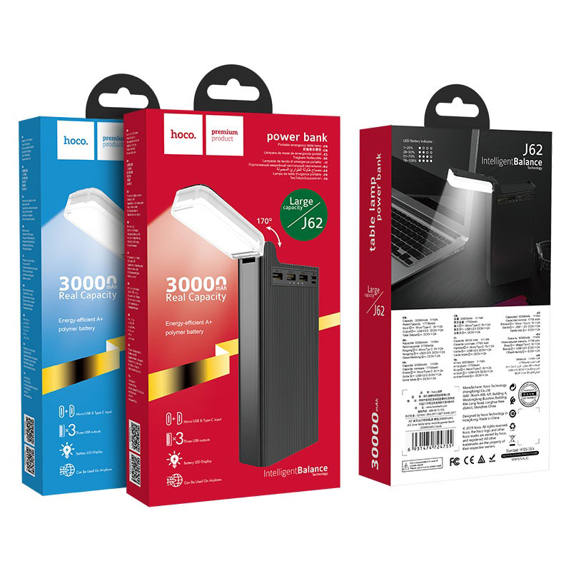 Power bank “J62 Jove” 30000mAh