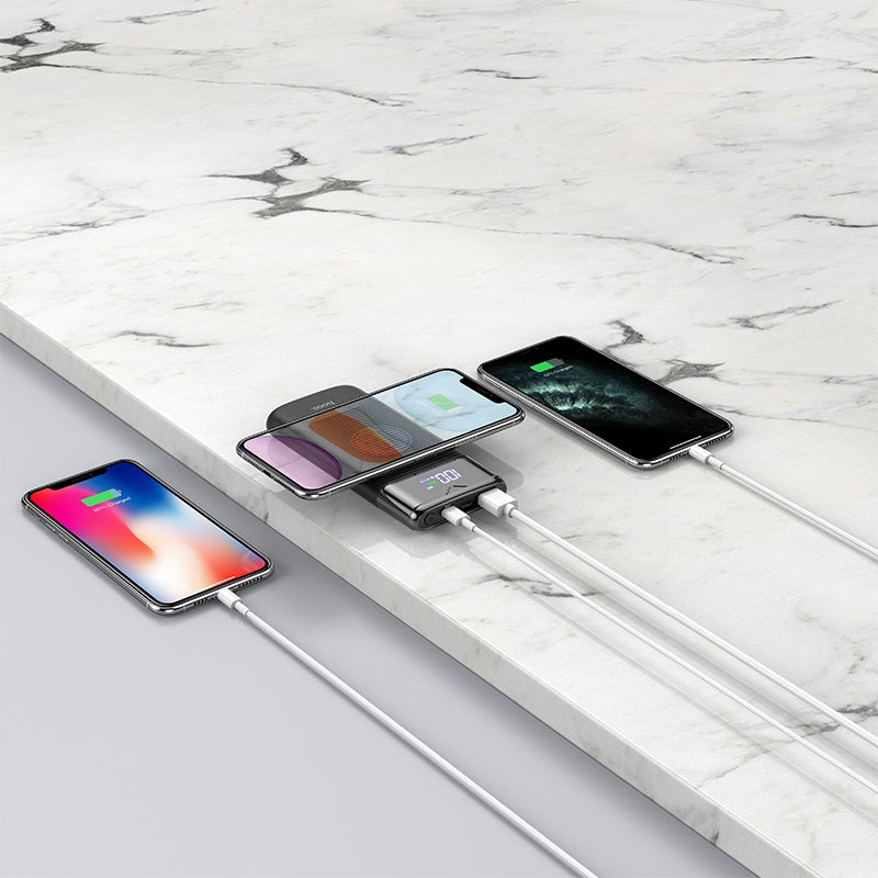 Power bank “J63 Velocity” PD+QC3.0 wireless charging 10000mAh