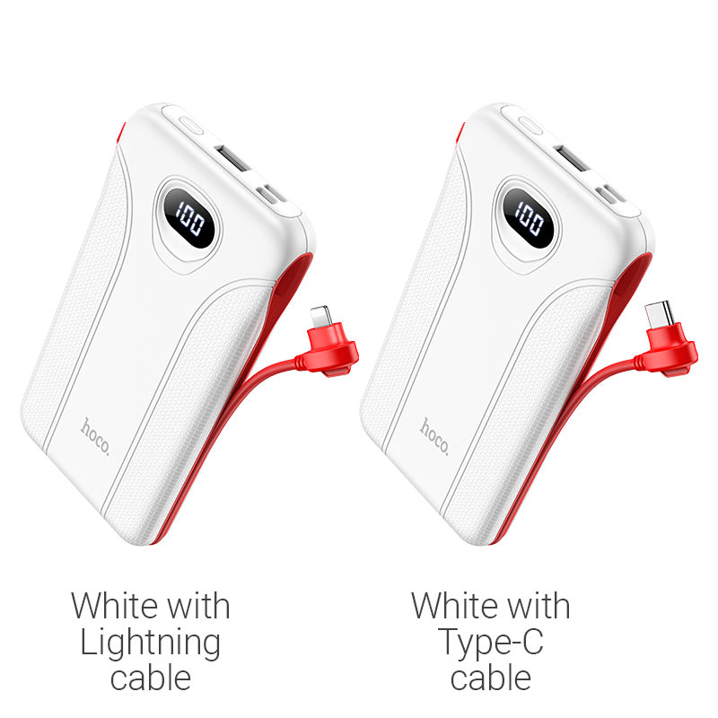 Power bank “J71 Borealis” 10000mAh with cable