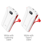 Power bank “J71 Borealis” 10000mAh with cable