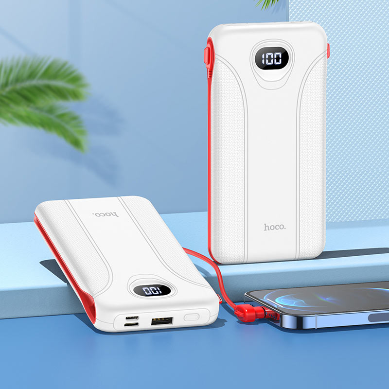 Power bank “J71 Borealis” 10000mAh with cable