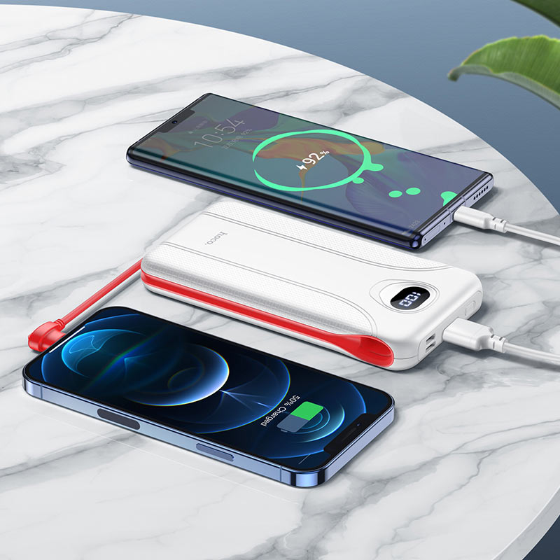 Power bank “J71 Borealis” 10000mAh with cable