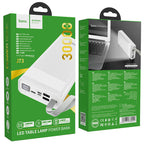 Power bank “J73 Powerful” 30000mAh with table lamp