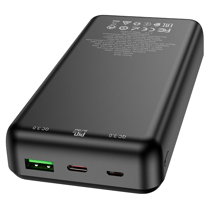 Power bank “J87A Tacker” PD20W+QC3.0 20000mAh