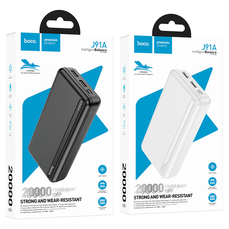 Power bank “J91A” 20000mAh