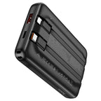 Power bank “J92 Path” wireless charging + built-in cables 10000mAh