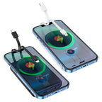 Power bank “J92 Path” wireless charging + built-in cables 10000mAh