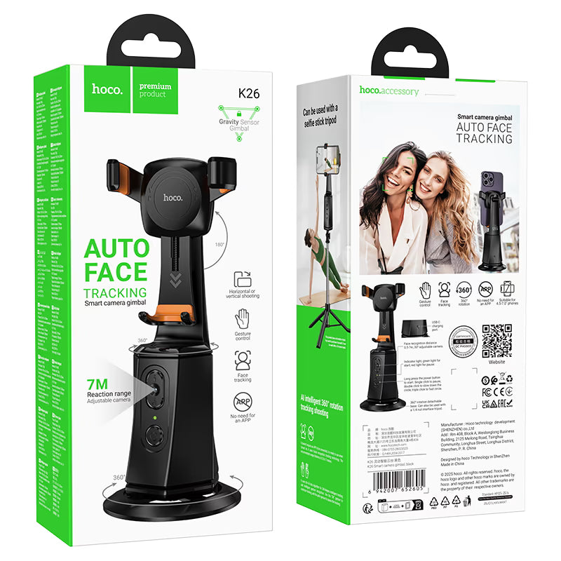 Smart holder “K26 Smart” face tracking