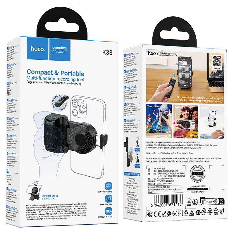 Grip handle “K33 Oleada” remote control