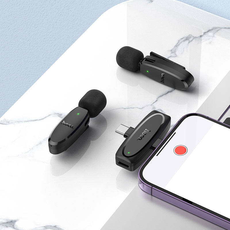 Wireless microphones “L15 Crystal” iP+Type-C ver.