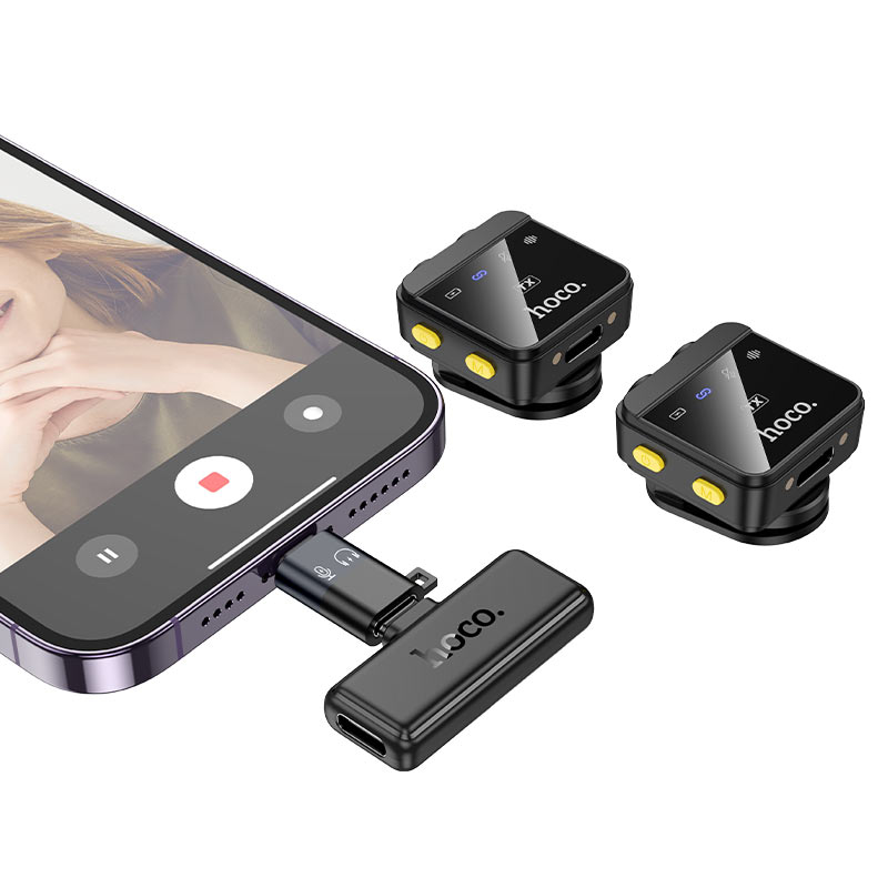 Wireless microphones “L17” with charging case