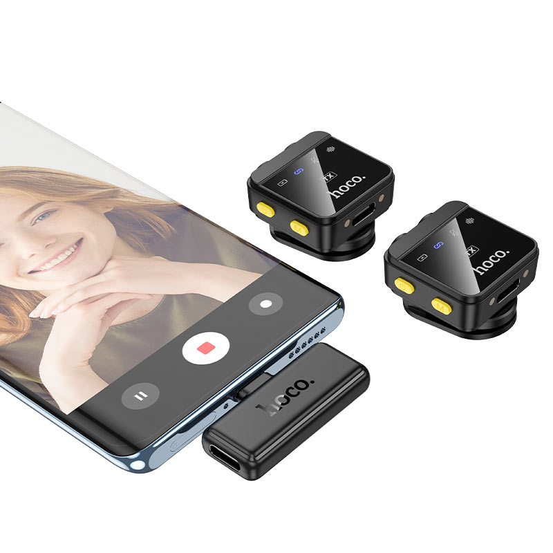 Wireless microphones “L17” with charging case