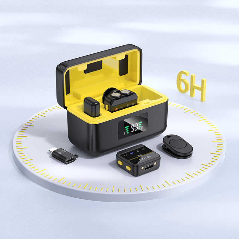 Wireless microphones “L17” with charging case