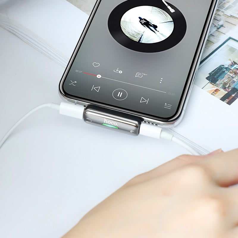 Adapter dual Lightning “LS27” audio converter