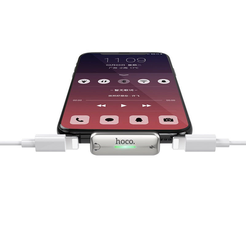 Adapter dual Lightning “LS27” audio converter