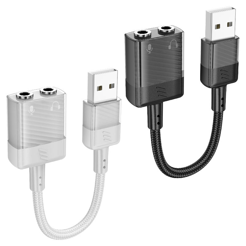 Adapter USB-A to 2 × 3.5mm “LS37 Spirit” audio converter