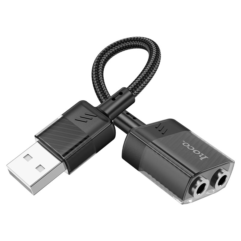 Adapter USB-A to 2 × 3.5mm “LS37 Spirit” audio converter