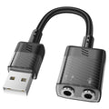 Adapter USB-A to 2 × 3.5mm “LS37 Spirit” audio converter