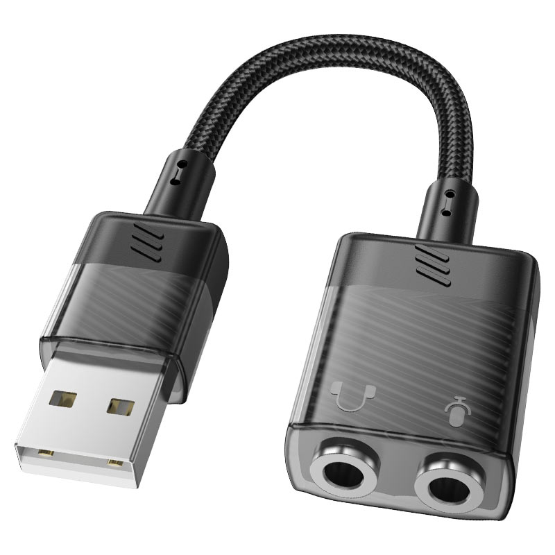 Adapter USB-A to 2 × 3.5mm “LS37 Spirit” audio converter
