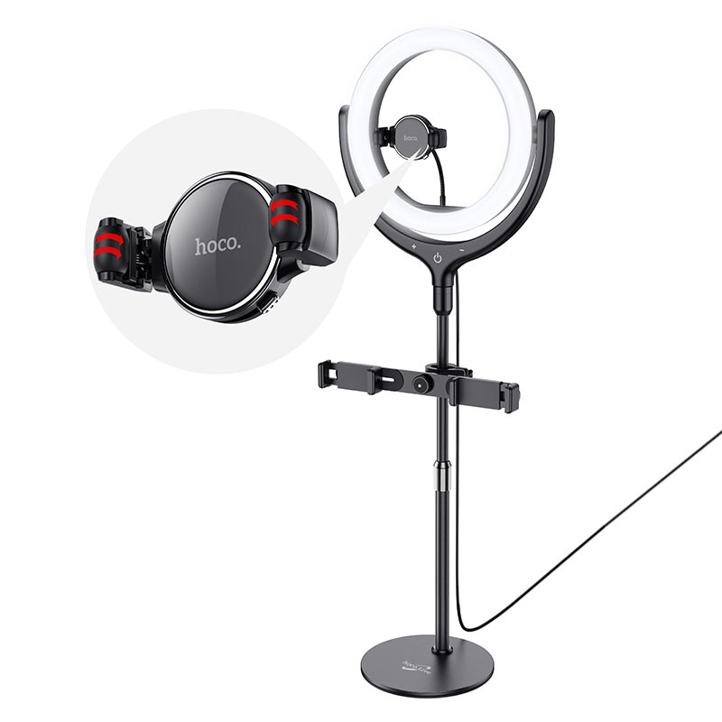 Tabletop holder “LV01 Rouge” for live broadcast