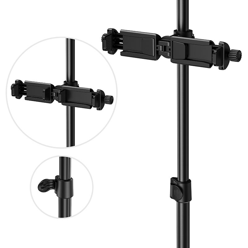 Tabletop holder “LV02 Aesthetic light” for live broadcast