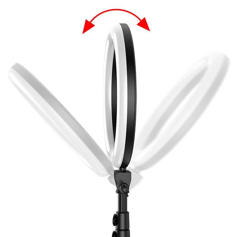 Tabletop holder “LV02 Aesthetic light” for live broadcast