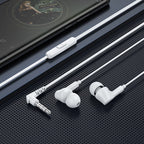 Wired earphones 3.5mm “M102 Ingenious” with mic