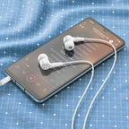 Wired earphones 3.5mm “M104 Gamble” with mic