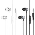 Wired earphones 3.5mm “M106 Fountain” with mic