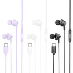 Wired earphones Type-C “M113 Landy” with mic