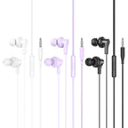 Wired earphones 3.5mm “M114 Jia” with mic