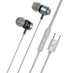 Wired earphones Type-C “M122 Power” with mic