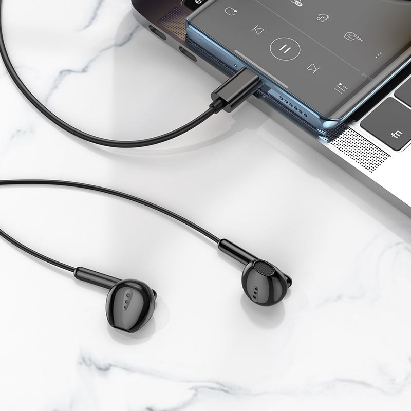 Wired earphones Type-C “M123 Glory” with mic