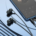 Wired earphones 3.5mm “M124 Wide” with mic
