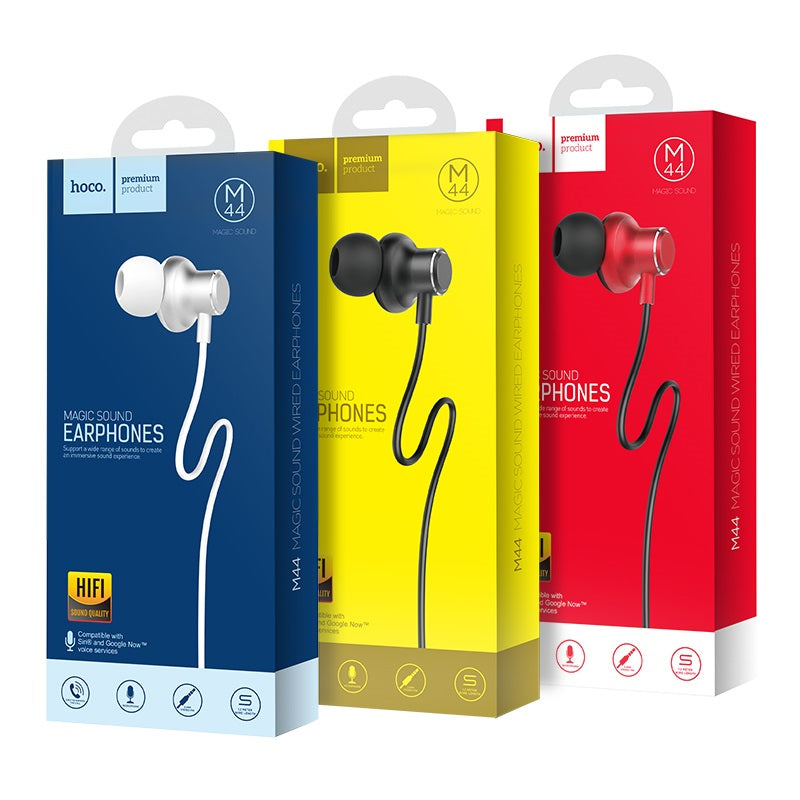 Wired earphones 3.5mm “M44 Magic sound” with microphone