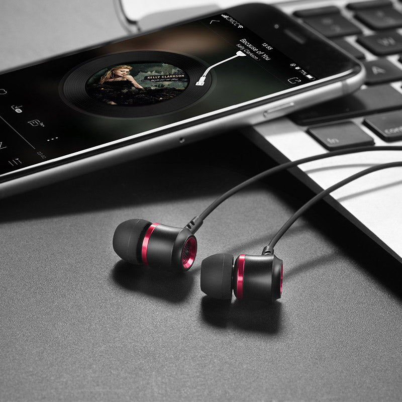 Wired earphones 3.5mm “M46 Jewel sound” with mic