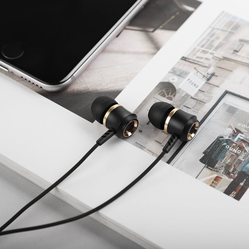 Wired earphones 3.5mm “M46 Jewel sound” with mic