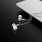 Wired earphones 3.5mm “M46 Jewel sound” with mic