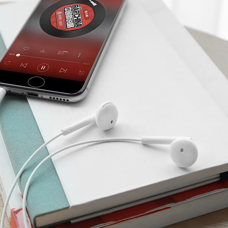 Wired earphones 3.5mm “M53 Exquisite sound” with microphone
