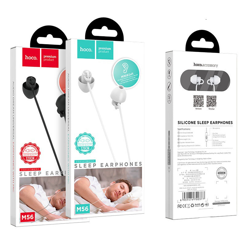 Wired earphones 3.5mm “M56 Audio dream” with microphone