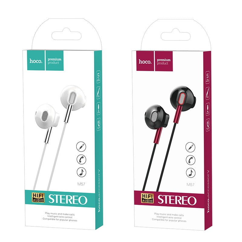 Wired earphones 3.5mm “M57 Sky sound” with microphone