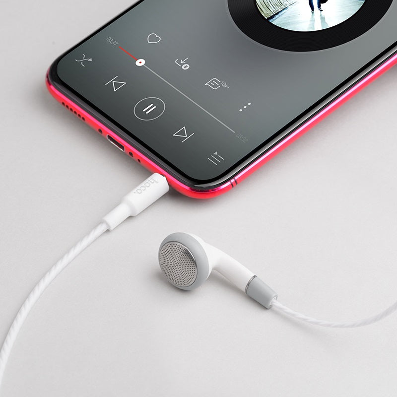 Wired earphone 3.5mm “M61 Nice tone” single ear with microphone