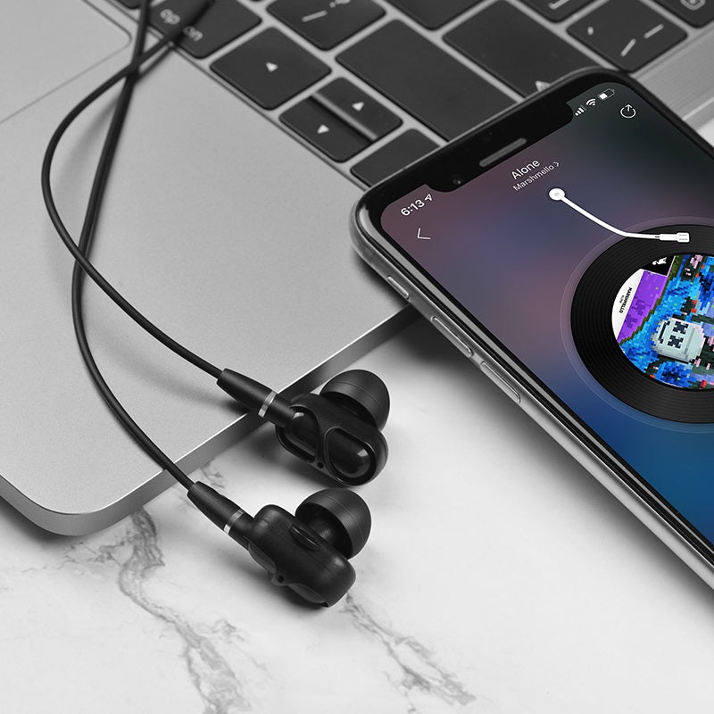 Wired earphones 3.5mm “M62 Dazzling” with microphone
