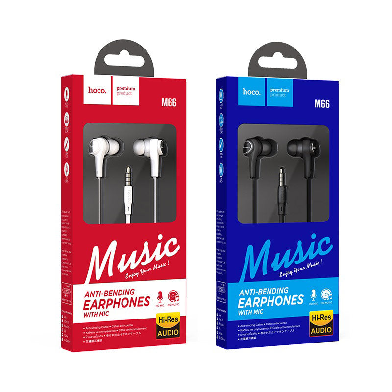 Wired earphones 3.5mm “M66 Passion” with microphone