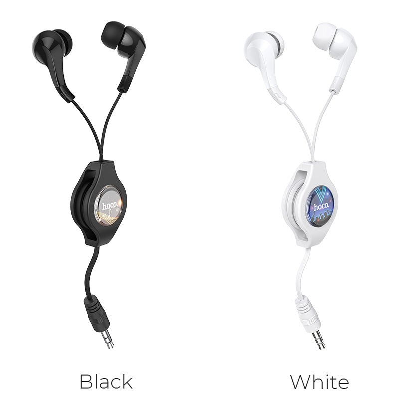 Wired earphones 3.5mm “M68 Easy clip” telescopic