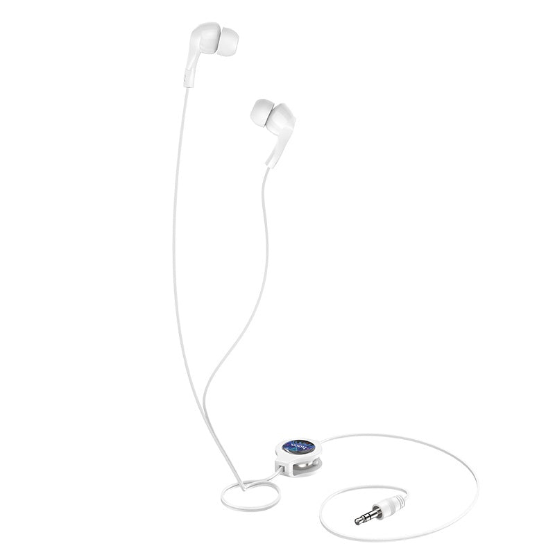 Wired earphones 3.5mm “M68 Easy clip” telescopic
