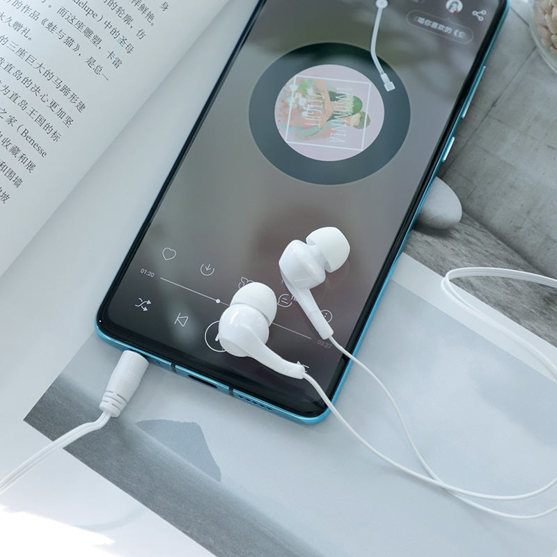 Wired earphones 3.5mm “M68 Easy clip” telescopic